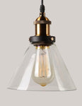 Suspension Vintage<br> Verre 18,5 cm - Louise Vintage
