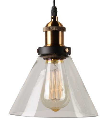 Suspension Vintage<br> Verre 18,5 cm - Louise Vintage