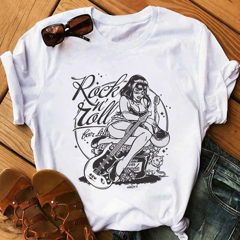 Tee shirt best sale rockabilly femme