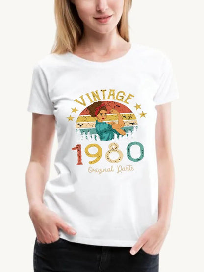 T Shirt Vintage Femme - Louise Vintage