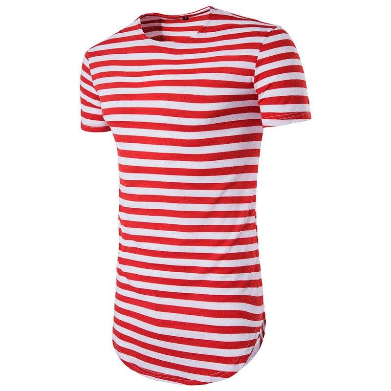 T Shirt Vintage Homme Rayé Rouge - Louise Vintage