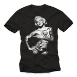 T Shirt Vintage Marilyn Monroe Tattoo - Louise Vintage