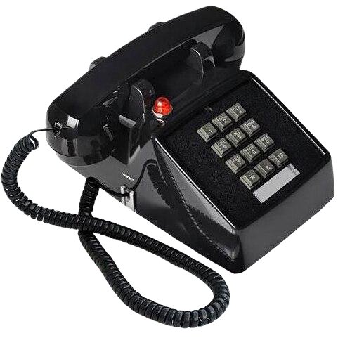 Téléphone Filaire<br> Vintage Noir - Louise Vintage