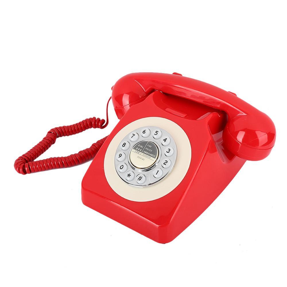 Téléphone Vintage Compatible Box Rouge - Louise Vintage