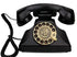 Téléphone Vintage<br> Edition Noir - Louise Vintage