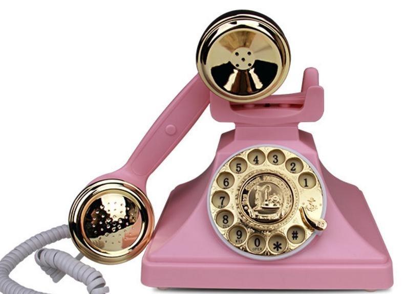 Téléphone Vintage&lt;br&gt; Edition Rose - Louise Vintage