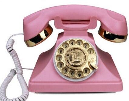 Téléphone Vintage&lt;br&gt; Edition Rose - Louise Vintage