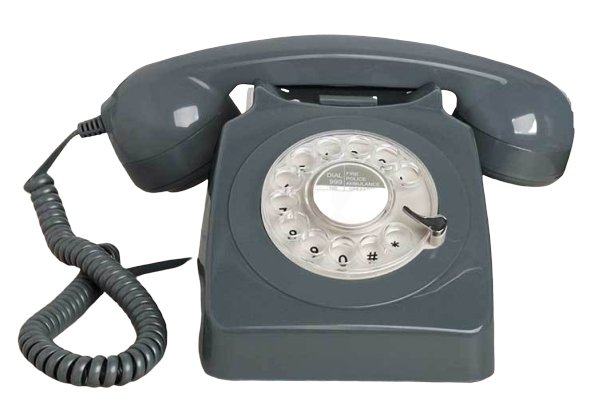 Téléphone Vintage<br> Gris - Louise Vintage