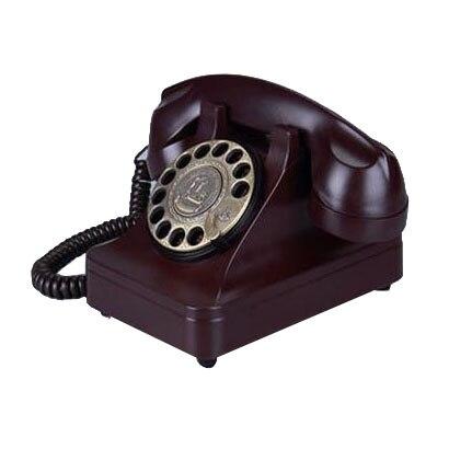 Téléphone Vintage&lt;br&gt; Luxe Bordeaux - Louise Vintage