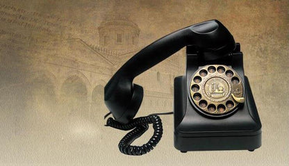 Téléphone Vintage&lt;br&gt; Luxe Noir - Louise Vintage