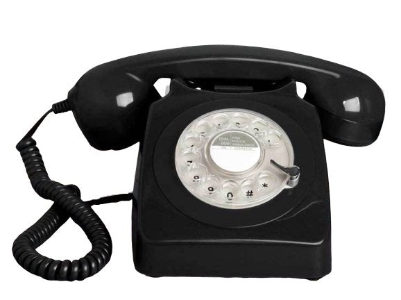 Téléphone vintage de bureau rétro téléphone ancien téléphone fixe