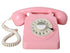Téléphone Vintage<br> Rose - Louise Vintage
