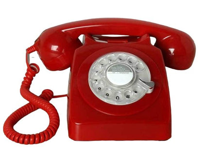 Téléphone Vintage&lt;br&gt; Rouge - Louise Vintage