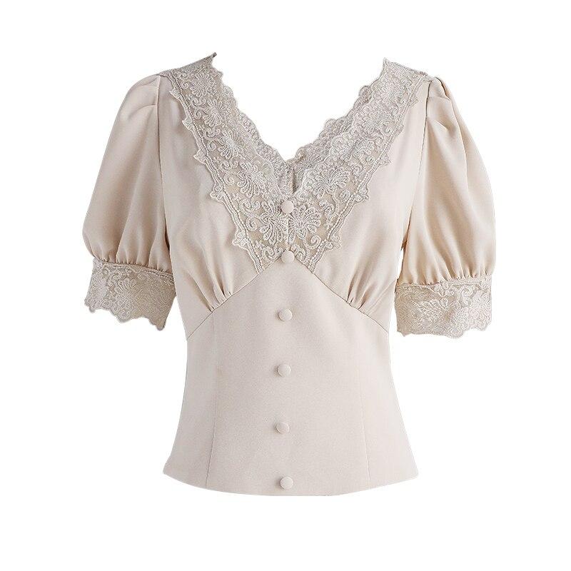 Top Vintage Années 30 Beige - Louise Vintage