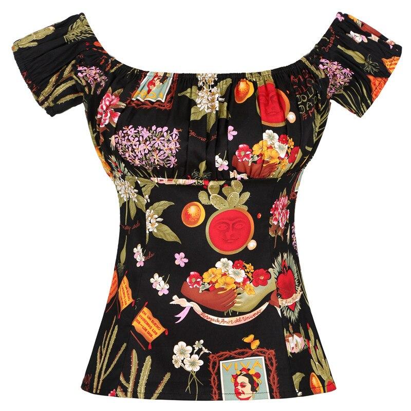 Top Vintage Années 50 Exotic - Louise Vintage