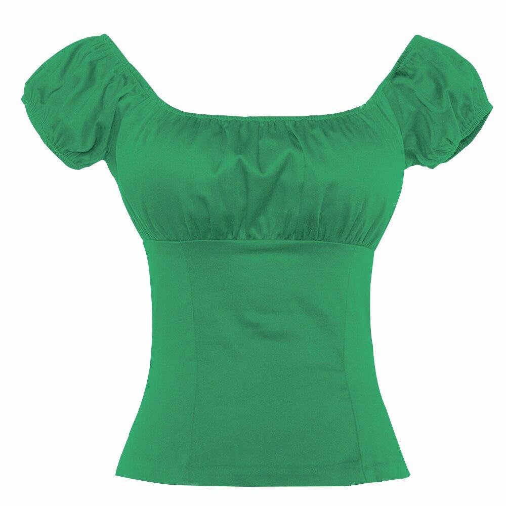 Top Vintage Années 50 Vert - Louise Vintage