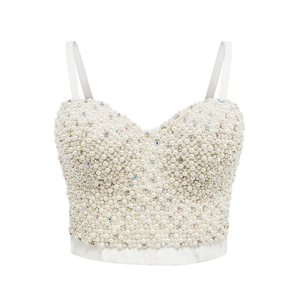 Top Vintage Bustier Creme - Louise Vintage