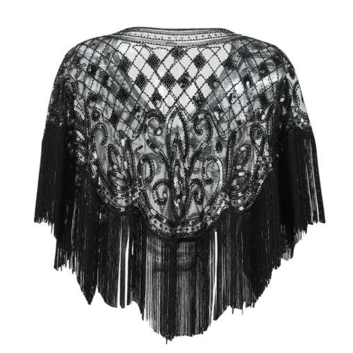 Top Vintage Ch le Ann es 20 Noir Louise Vintage Top Vintage Ch le Ann es 20 Noir Louise Vintage