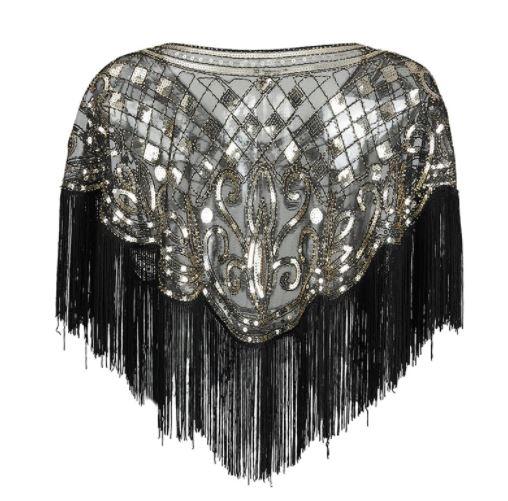 Top Vintage Ch le Ann es 20 Noir Or Louise Vintage Top Vintage Ch le Ann es 20 Noir Or Louise Vintage