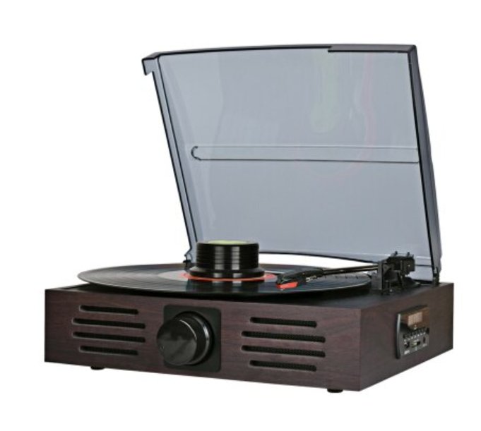 Tourne Disque Vintage Bois - Louise Vintage