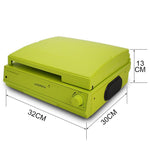 Tourne Disque<br> Vintage Vert - Louise Vintage
