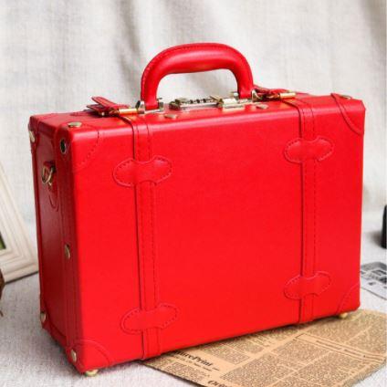 Valise Vintage Cabine Rouge - Louise Vintage