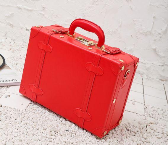 Valise Vintage Cabine Rouge - Louise Vintage
