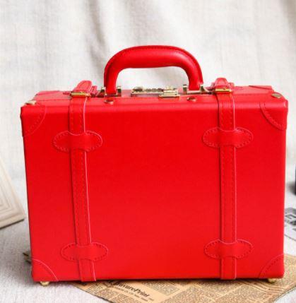 Valise Vintage Cabine Rouge - Louise Vintage